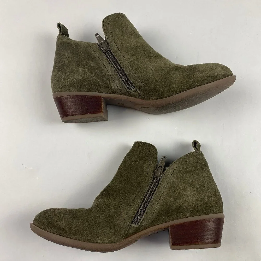 Diba Women's Size 5.5 Suede Booties Boots - Picture 2 of 10